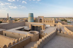 The old city of Khiva, Uzbekistan. Part of the Uzbekistan photography tour.